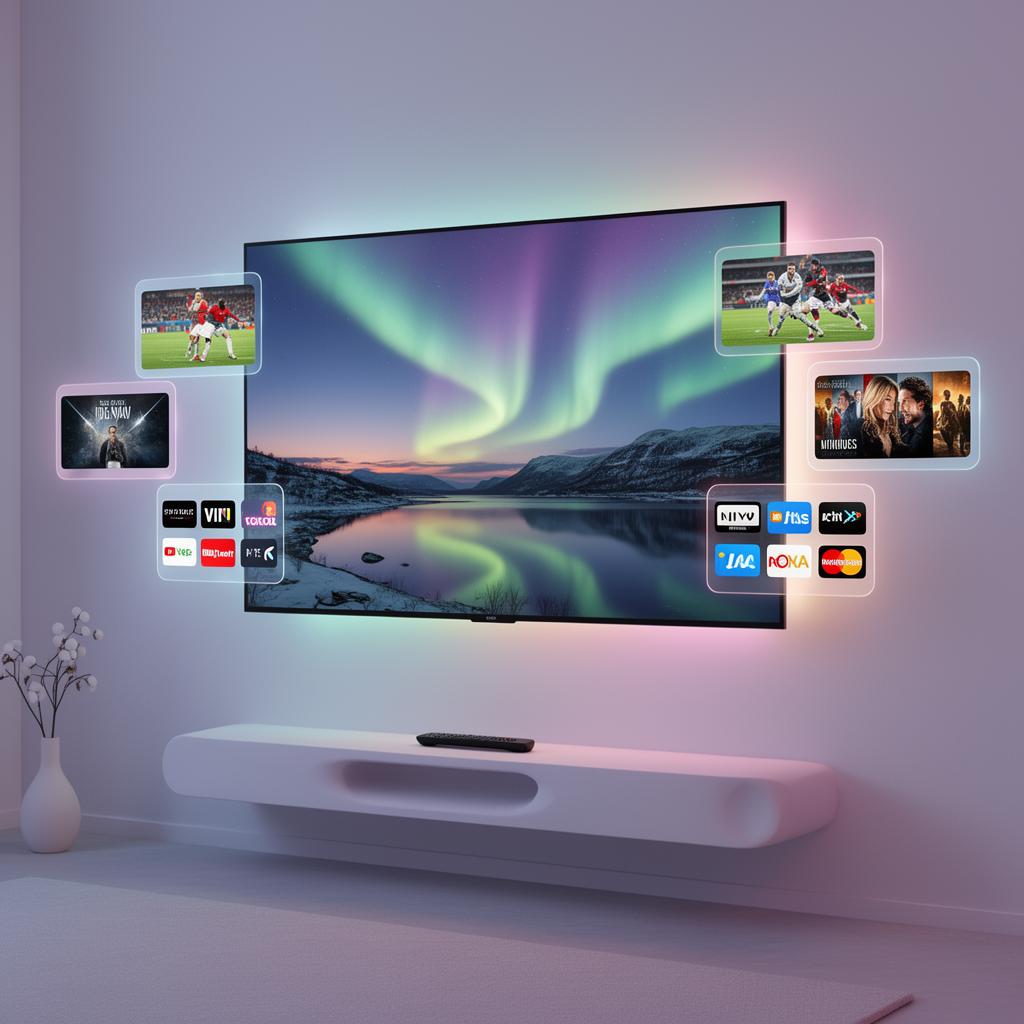 Nordic IPTV 4K-streaming på Smart TV i Sverige